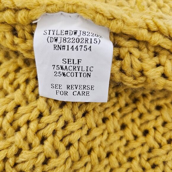 Davi & dani sweater oversized open front sz M - Picture 6 of 6